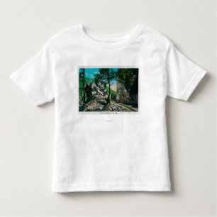 Camiseta Infantil A entrada do diabo, Mt. LoweMt. Lowe, CA