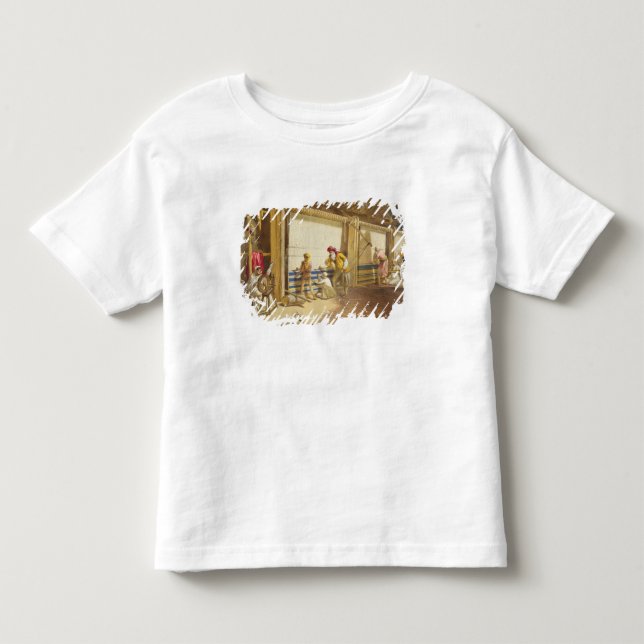 Camiseta Infantil A escola da indústria, Jubbulpore do vândalo, 1863 (Frente)