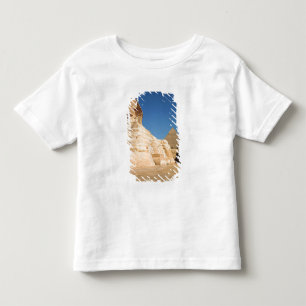 Camiseta Infantil A esfinge e a pirâmide de Khafre, Giza