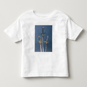Camiseta Infantil A espada do oficial da infantaria