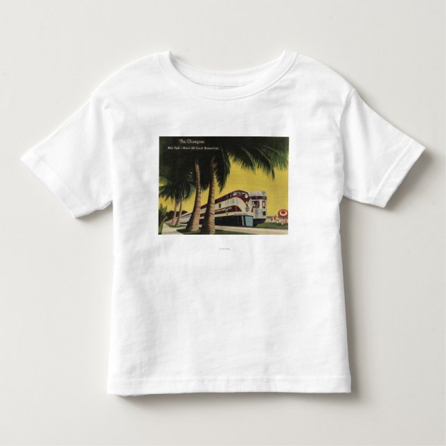 Camiseta Infantil A estrada de ferro do campeão, à Nova Iorque (Frente)