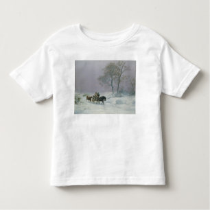 Camiseta Infantil A estrada invernal a introduzir no mercado