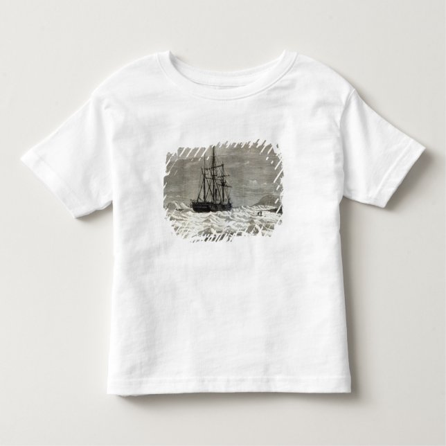 Camiseta Infantil A expedição do Pólo Norte (Frente)