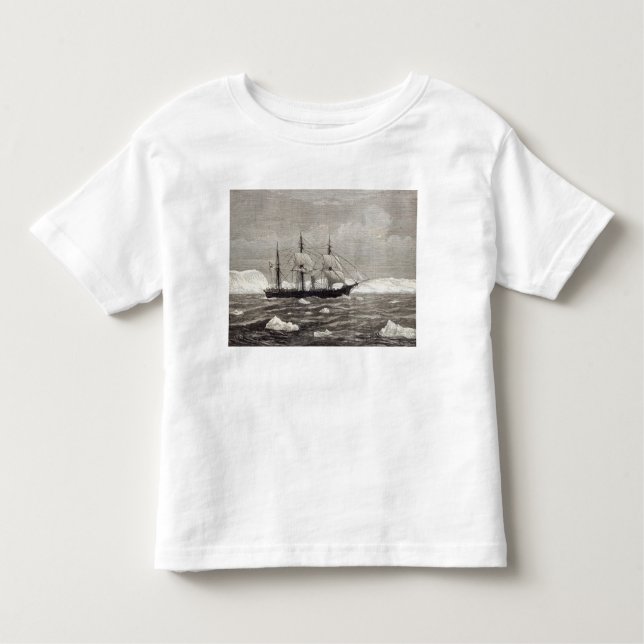 Camiseta Infantil A expedição do Pólo Norte (Frente)