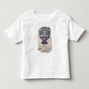 Camiseta Infantil A Experiência do Balão dos Irmãos Montgolfier