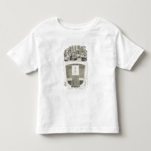 Camiseta Infantil A fabricação de uma cadeira de sedan em um