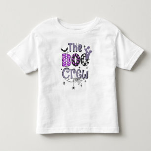 Camiseta Infantil A família Boo Crew Ghost Spider Black