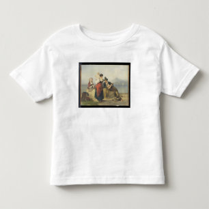 Camiseta Infantil A família napolitana, 1865 (óleo no painel)