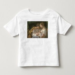 Camiseta Infantil A família santamente, século XVIII