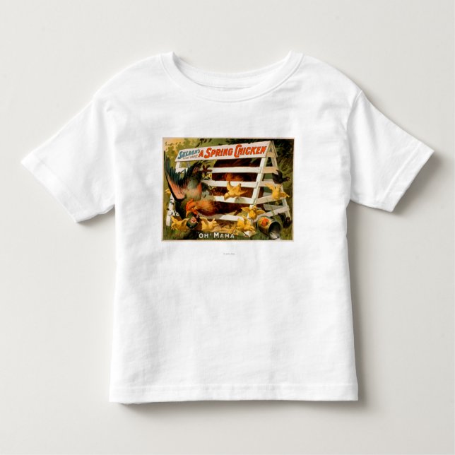 Camiseta Infantil A farsa engraçada de Selden, um jogo 2 da galinha (Frente)