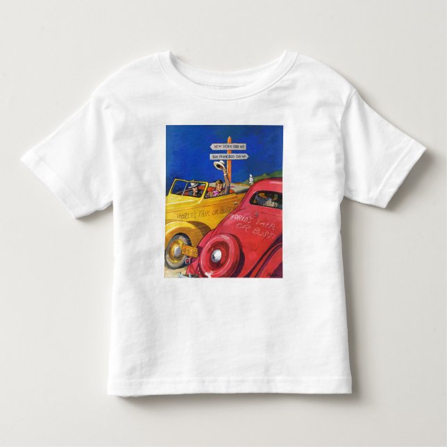 Camiseta Infantil A feira ou o busto de mundo (Frente)