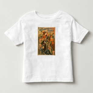 Camiseta Infantil A fileira de McFadden do teatro da edição nova d