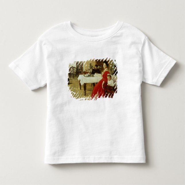 Camiseta Infantil A Filha do artista, 1905 (Frente)