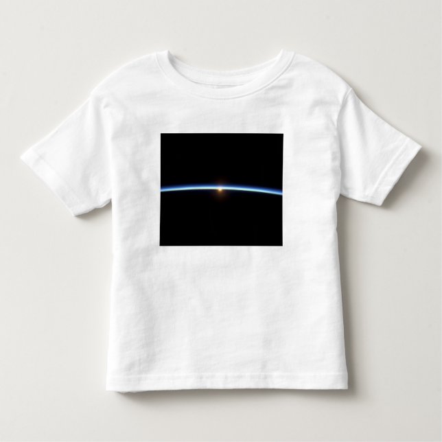 Camiseta Infantil A fina linha da atmosfera da Terra 2 (Frente)