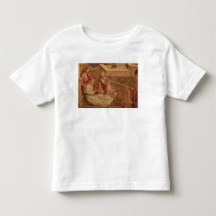 Camiseta Infantil A fonte da benevolência, detalhe do anjo três