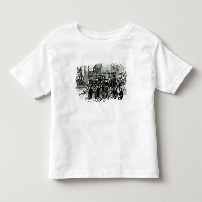 Camiseta Infantil A fonte de água (Frente)