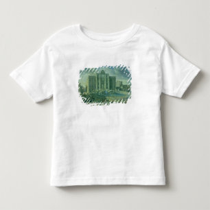 Camiseta Infantil A fonte do Trevi em Roma, 1753-56