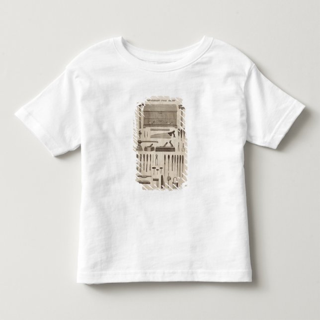 Camiseta Infantil A Gentleman's Tool Chest, do catálogo da Cu (Frente)