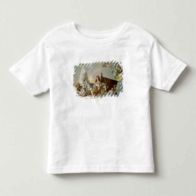 Camiseta Infantil A glória da espanha mim (Frente)