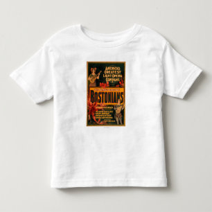 Camiseta Infantil A grande ópera clara de Bostonians América