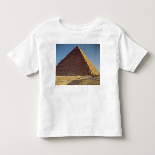 Camiseta Infantil A grande pirâmide do reino velho de Khufu (Frente)