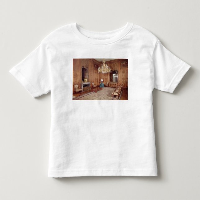 Camiseta Infantil A grande sala de estar com carpintaria (Frente)