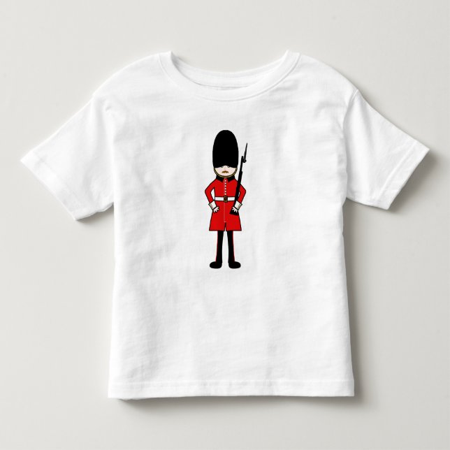 Camiseta Infantil A guarda real da rainha (Frente)