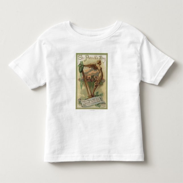 Camiseta Infantil A harpa da cena de Hara Salão (Frente)