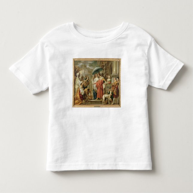 Camiseta Infantil A homenagem do al-Rashid de Harun da califa a (Frente)