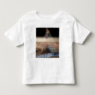Camiseta Infantil A ideia do artista da odisseia que detecta o gelo