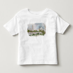 Camiseta Infantil A igreja nova de Sainte-Genevieve