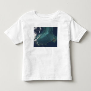 Camiseta Infantil A ilha estreita longa do Eleuthra dos Bahamas