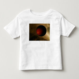 Camiseta Infantil A ilustração de um Jupiter quente chamou HD