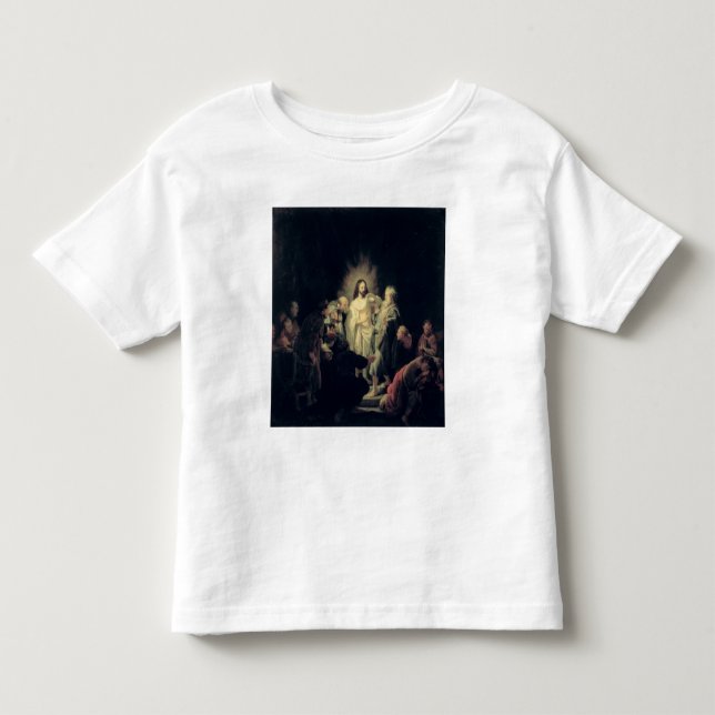Camiseta Infantil A incredulidade de St Thomas (Frente)