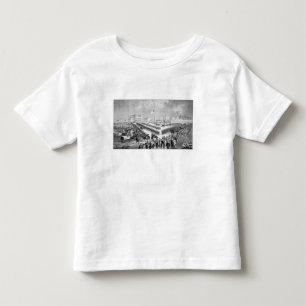 Camiseta Infantil A insurreição de Santee Sioux, Mankato, Minnesot