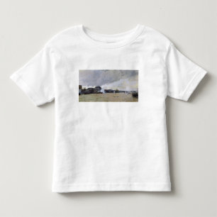 Camiseta Infantil A inundação do Seine, c.1903