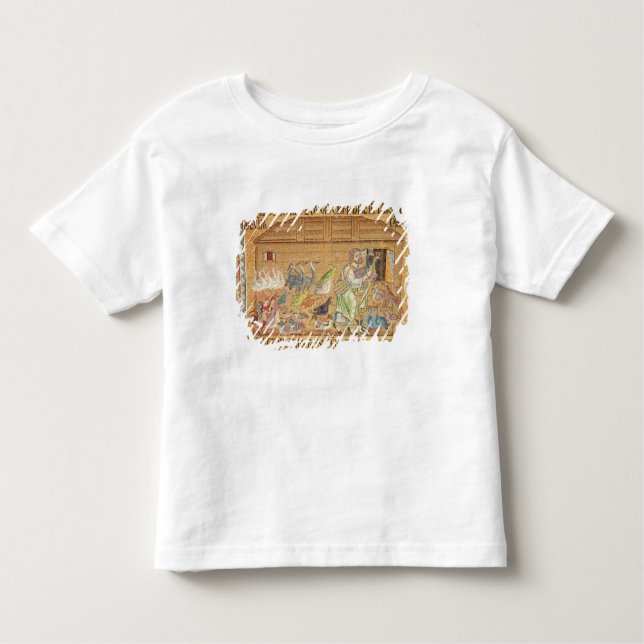 Camiseta Infantil A inundação, do vestíbulo, detalhe de Noah (Frente)