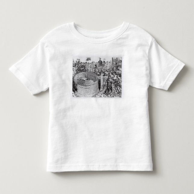 Camiseta Infantil A legenda de Theseus (Frente)