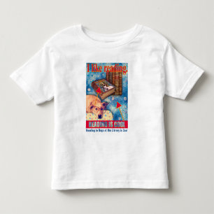 CAMISETA INFANTIL A LEITURA É LEGAL
