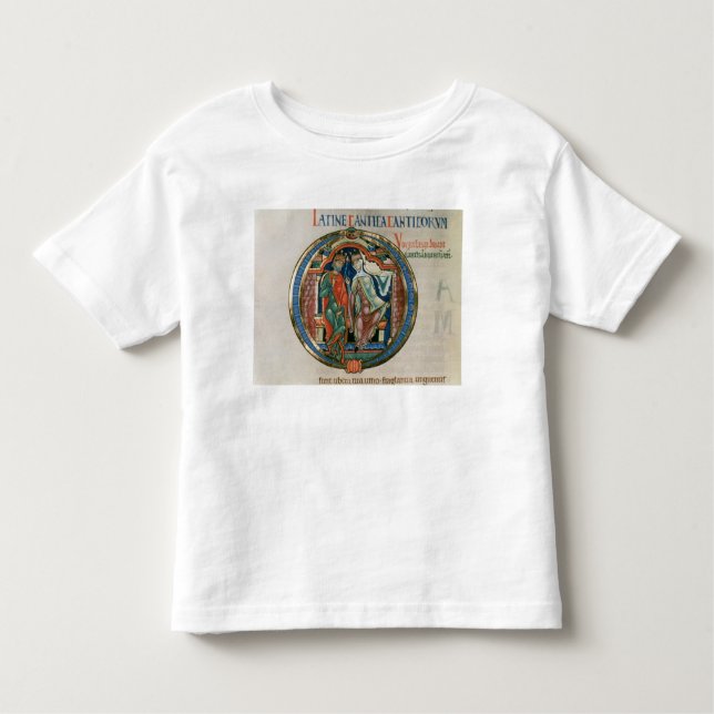 Camiseta Infantil A letra inicial "O" Osculatur mim - deixe-me (Frente)