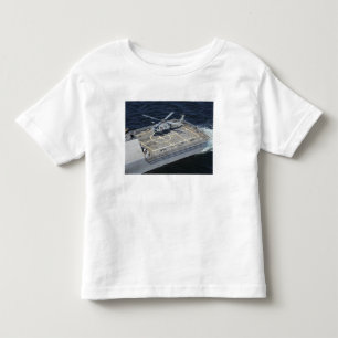 Camiseta Infantil A liberdade litoral de USS do navio de combate