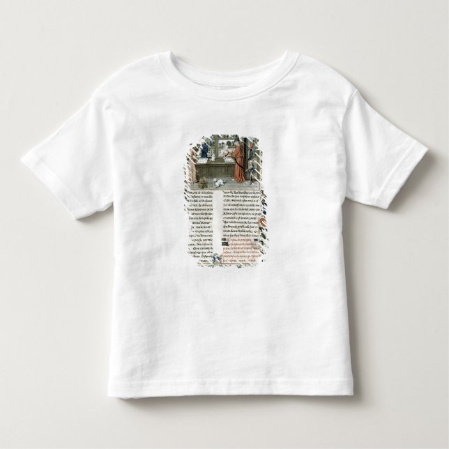 Camiseta Infantil A loja do joalheiro, de Lapidaire de Mandeville (Frente)