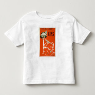 Camiseta Infantil A maior comédia de Clyde Fitch, "Girls" Theater 2
