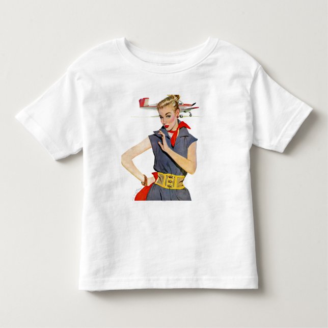 Camiseta Infantil A Menina Que Roubou Aviões (Frente)