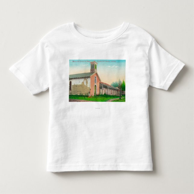 Camiseta Infantil A missão San Francisco de Solano (Frente)