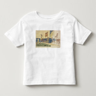 Camiseta Infantil A mobília Anglo do estilo japonês projeta por