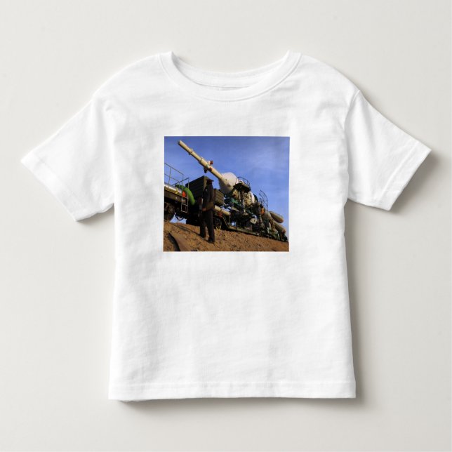 Camiseta Infantil A nave Soyuz TMA-13 3 (Frente)