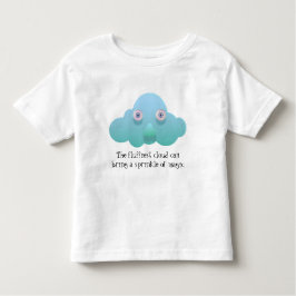 Camiseta Infantil A nuvem fofa