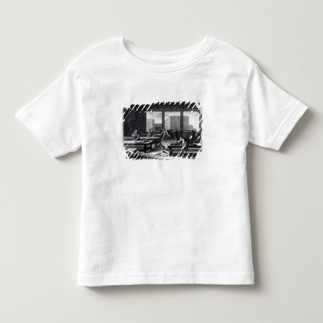 Camiseta Infantil A oficina do marceneiro (Frente)