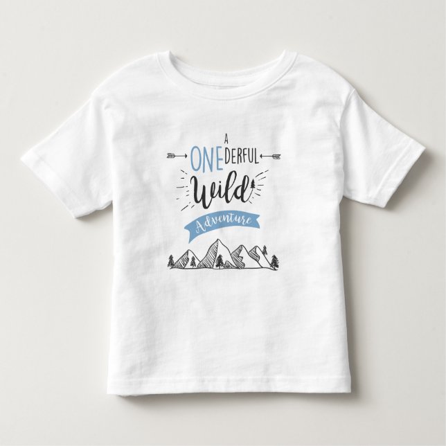 Camiseta Infantil A Onederful Wild Adventure (Frente)